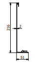 TL-3011 Cover Cap (Full Height)