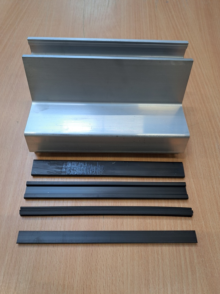 AIRFORCE Demo L=200mm, aluminum natural anodized