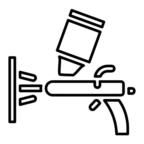 Powder coating ral mat BEND-FIT handrail