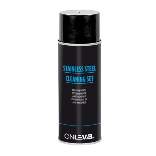 Stainless steel cleaning set