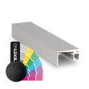 Top-cover slim with opening 20mm, L=5000mm, aluminum RAL structure