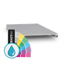 Top-cover slim with opening 120mm, L=5000mm, aluminum ARMOR RAL