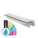 Top-cover with horizontal opening 2.5mm, L=5000mm, aluminum ARMOR RAL