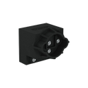 Drill positioning tool for wood handrail