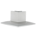 TL-3030 Inside corner 90° aluminum natural anodized