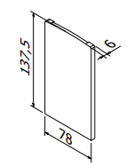 TF-6620 Profile Endcaps