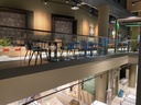 TL-3011 | Glasprofiel | glass balustrade | restaurant | monted on concrete