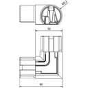 Hoeken voor wandmontage