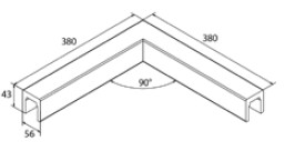 Hoeken voor wandmontage