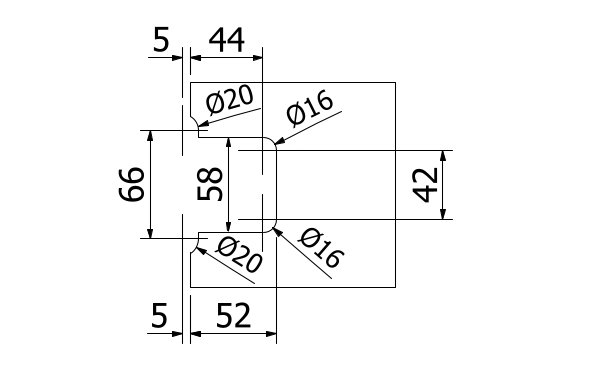 EXCITE douchedeur zwenkscharnier glas-wand 90° met nulstandsinstelling glas 8/10mm, messing RVS geborsteld