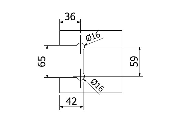 XTREME douchedeur zwenkscharnier, glas-wand 90° met nul positie instelling voor glas 8/10mm, messing verchroomd