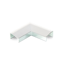 Schwallschutz Eck 90°, 10x6mm Kunststoff verchromt