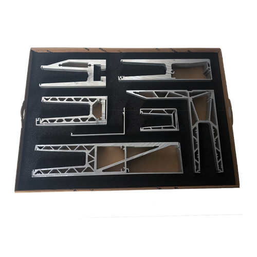 Demo box All TransLevel Systems, Handrail, Top Cover, Fixings systems