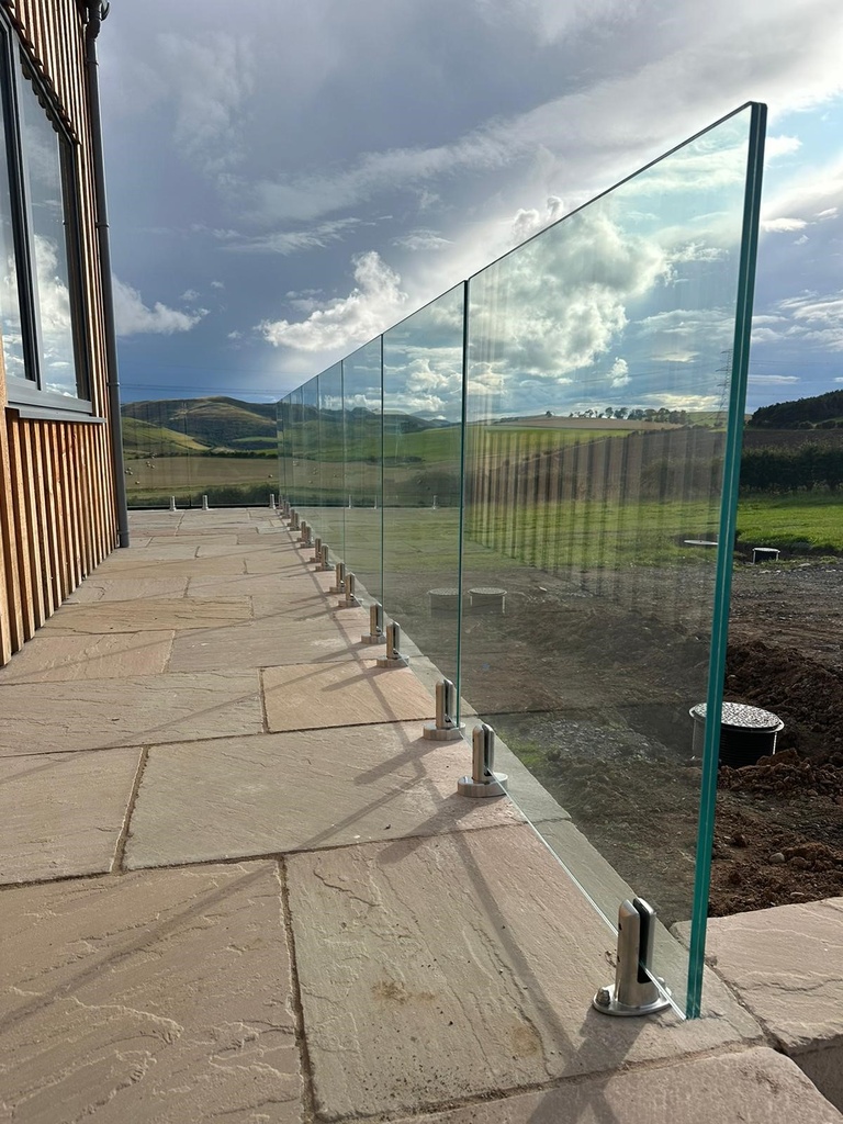 SPIGOT | GLASSRAILING | TITAN | SS316 2205 satined