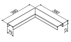 Handrail Corner Connector