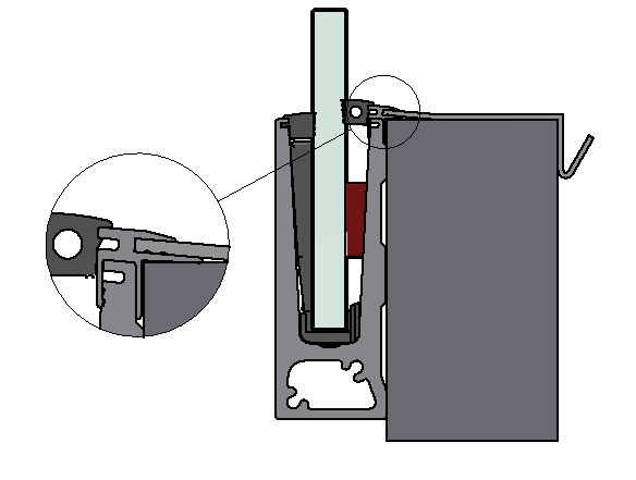 Top Cover Slim horizontal 