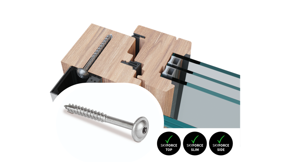 Fixing screw - AISI 316