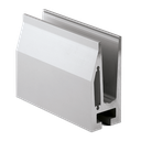 TL-5010 Glass profile  L=5000mm aluminum natural anodized