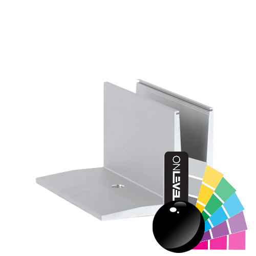 TL-3010 Glass profile L=2500mm alum. RAL shiny