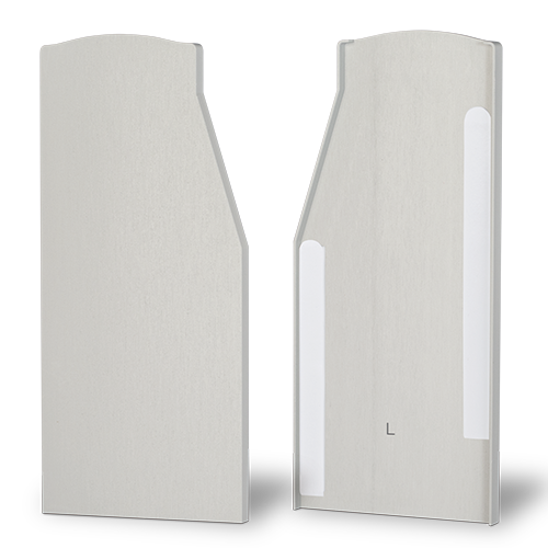 TL-5010 Endcap left aluminum natural anodized