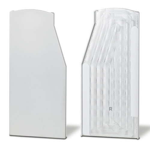 TL-5010 Endcap right aluminum natural anodized