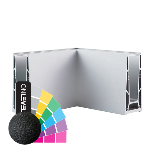 TL-6000 Corner inside/outside aluminum RAL mat