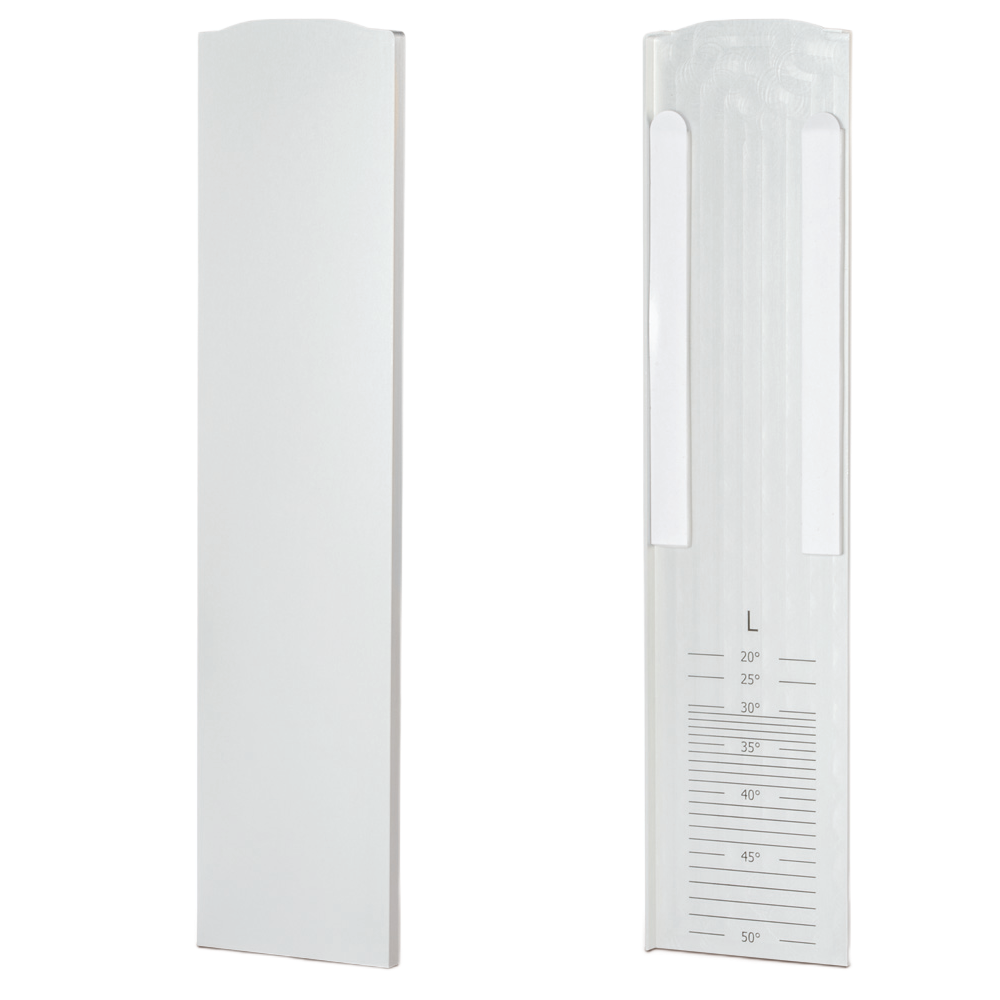 Glass Profile Endcaps Side-Mount