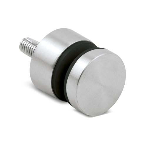 Glass adapter Ø30mm t=15mm AISI 304 satined
