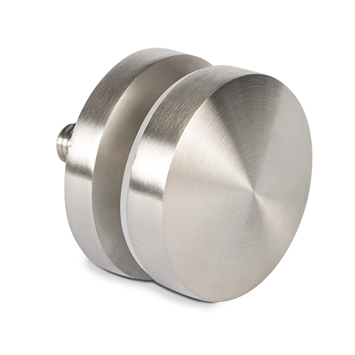 Glass adapter Ø50mm t=10mm AISI 304 satined