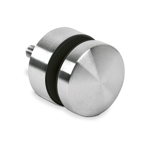 Glass adapter Ø50mm t=20mm AISI 316 satined