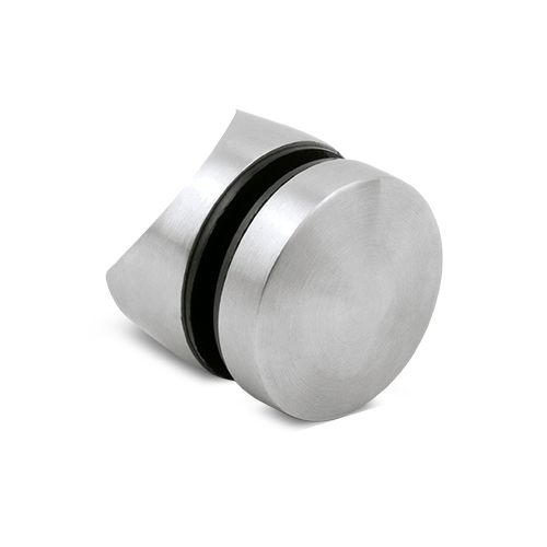 Glass adapter Ø50mm connection Ø42.4mm AISI 316 satined