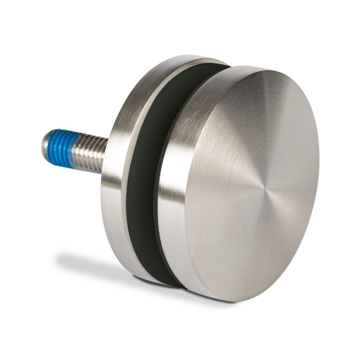 Glass adapter Ø70mm t=10mm AISI 304 satined