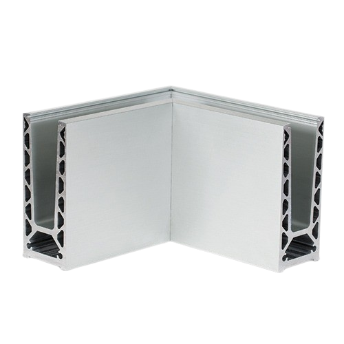 TL-6020 Corner inside/outside aluminum natural anodized