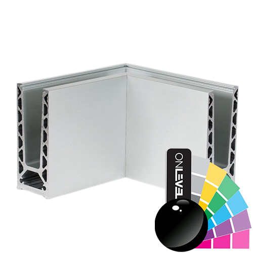 TL-6020 Corner inside/outside alum. RAL shiny