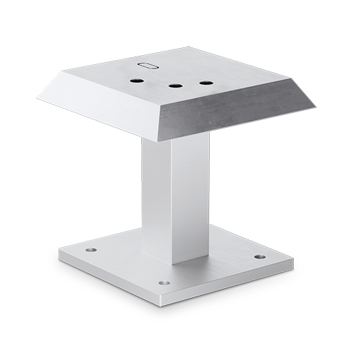 GUARDIAN OF THE UNIVERSE roof post for post 58x58mm H=200mm including rain cover, steel zinc plated