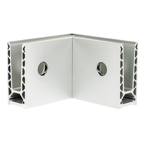 TL-6021 Inside corner 90° aluminum mill finish