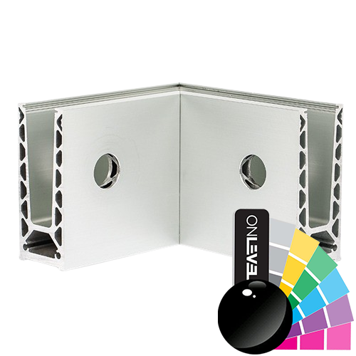 TL-6021 Inside corner 90° alum. RAL shiny