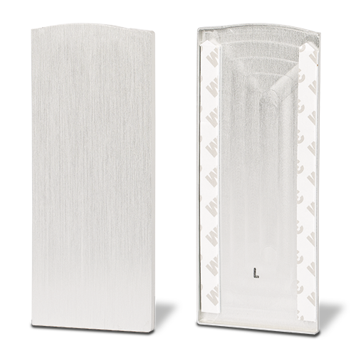TL-6021 Endcap left with covercap aluminum mill finish