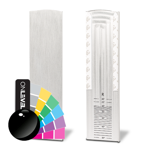 TL-6021 Endcap right with covercap for stairway alum. RAL shiny