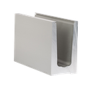 TL-6030 Glass profile L=2500mm aluminum natural anodized
