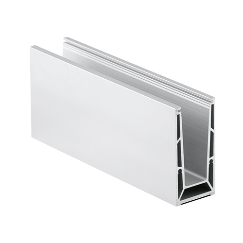 TL-6500 Glasprofil L=5000mm Aluminium unbehandelt