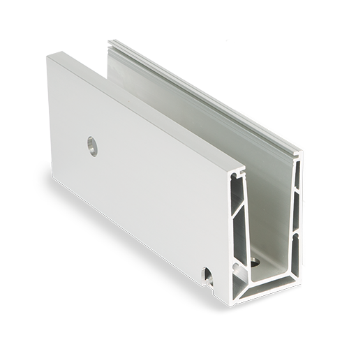 TL-6501 Glass profile  L=5000mm alum. natural anodized