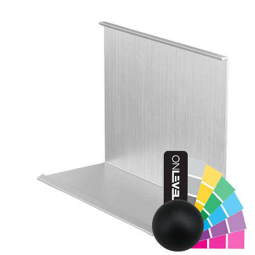 TL-6501 Covercap L=5000mm aluminum RAL matt