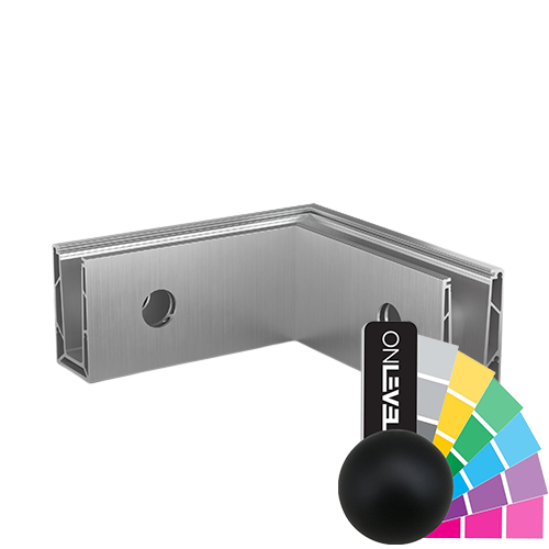 TL-6501 Inside corner 90° aluminum RAL matt
