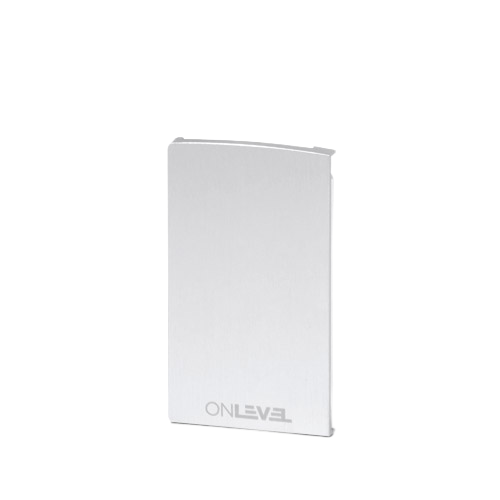 TL-6501 Endcap left aluminum natural anodized