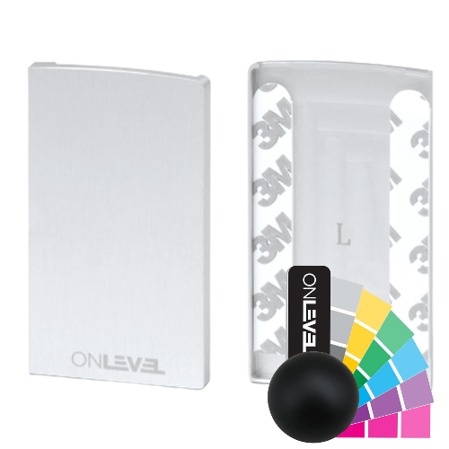 TL-6501 Endcap left with covercap aluminum RAL matt