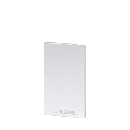 TL-6501 Endcap right aluminum natural anodized