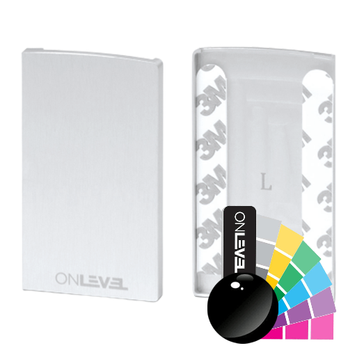 TL-6501 Endcap right with covercap alum. RAL shiny