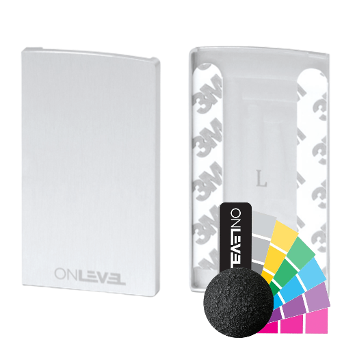 TL-6501 Endcap right with covercap aluminum RAL struct.