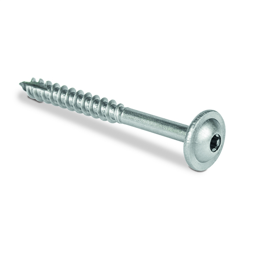SKYFORCE anchoring bolt Ø6x80mm for mounting on wood, AISI 316
